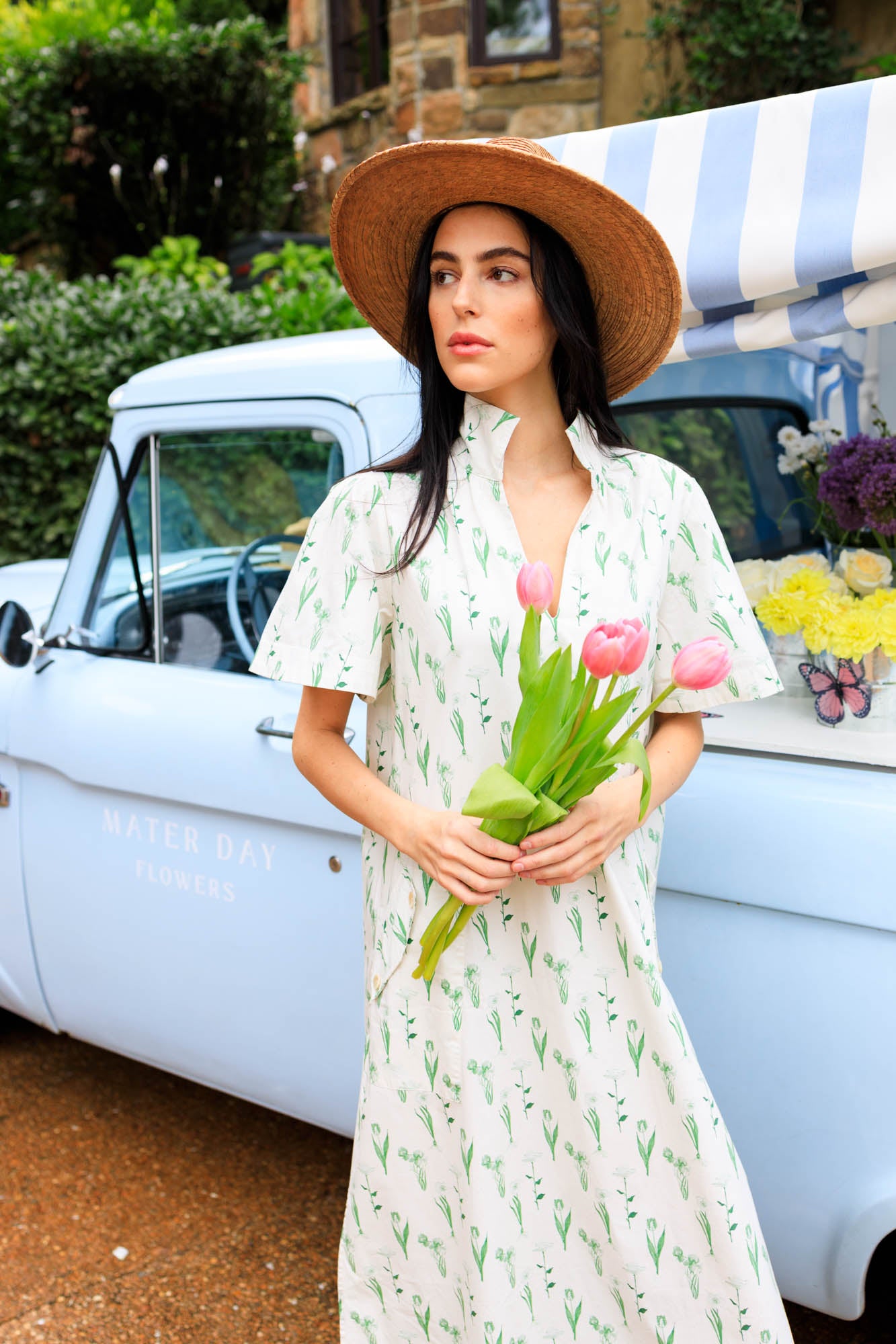 Gretchen Dress-Botanical Library Collection