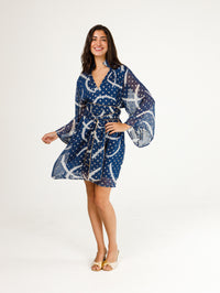 Cece Caftan- Blue Wave Bliss©