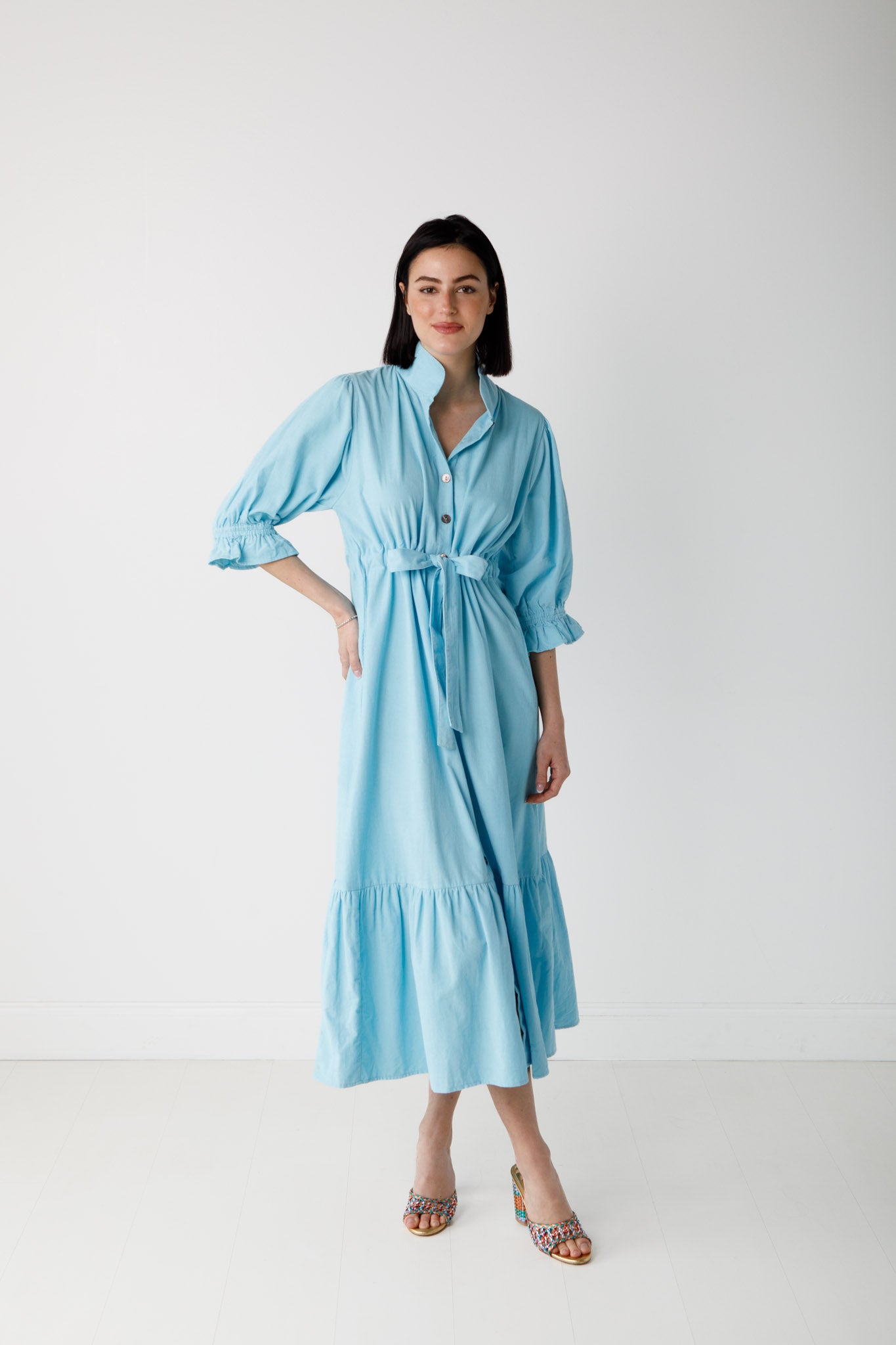 Catherine Dress Cord-Return Flight Collection