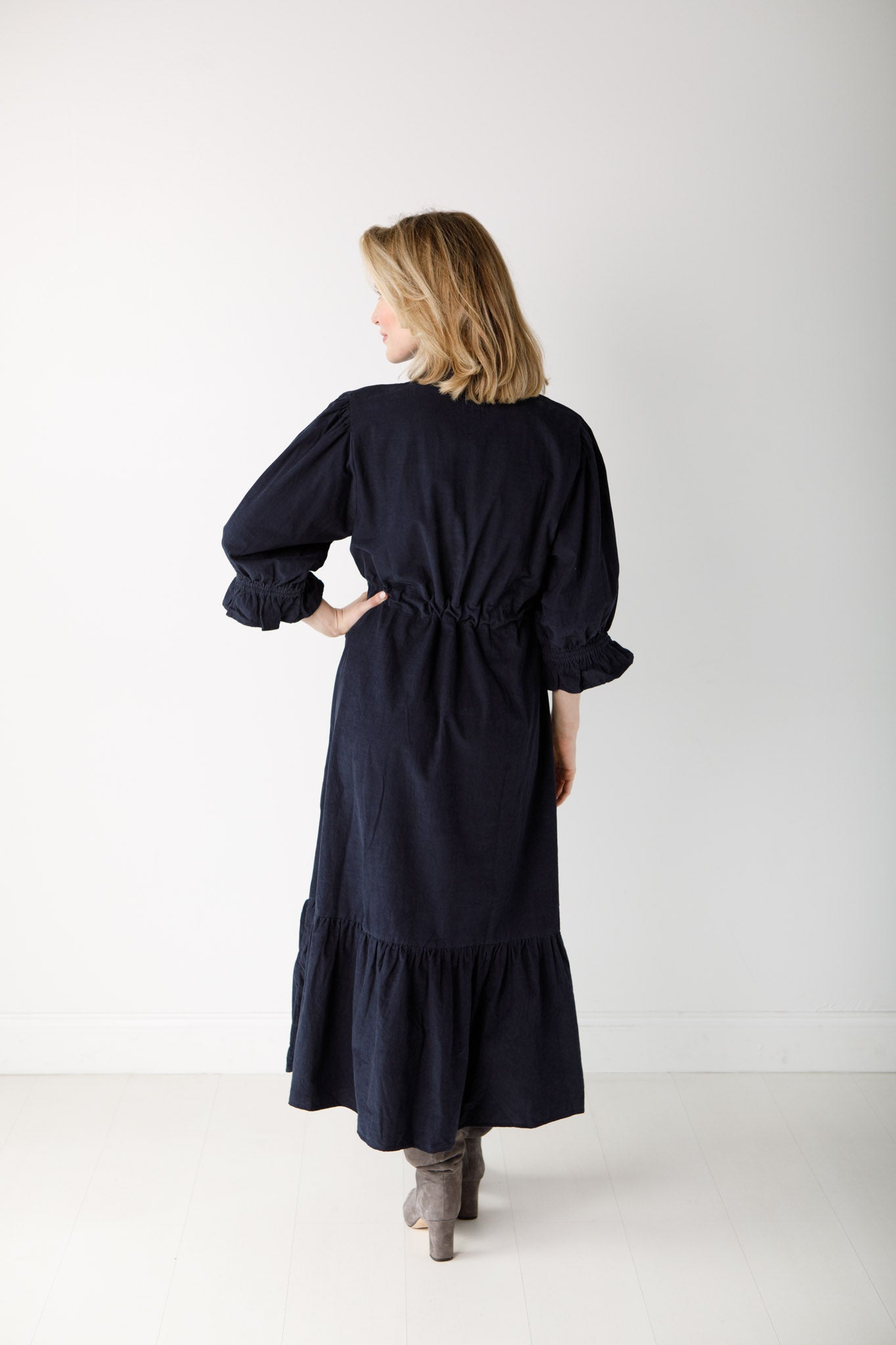 Catherine Dress Cord-Return Flight Collection