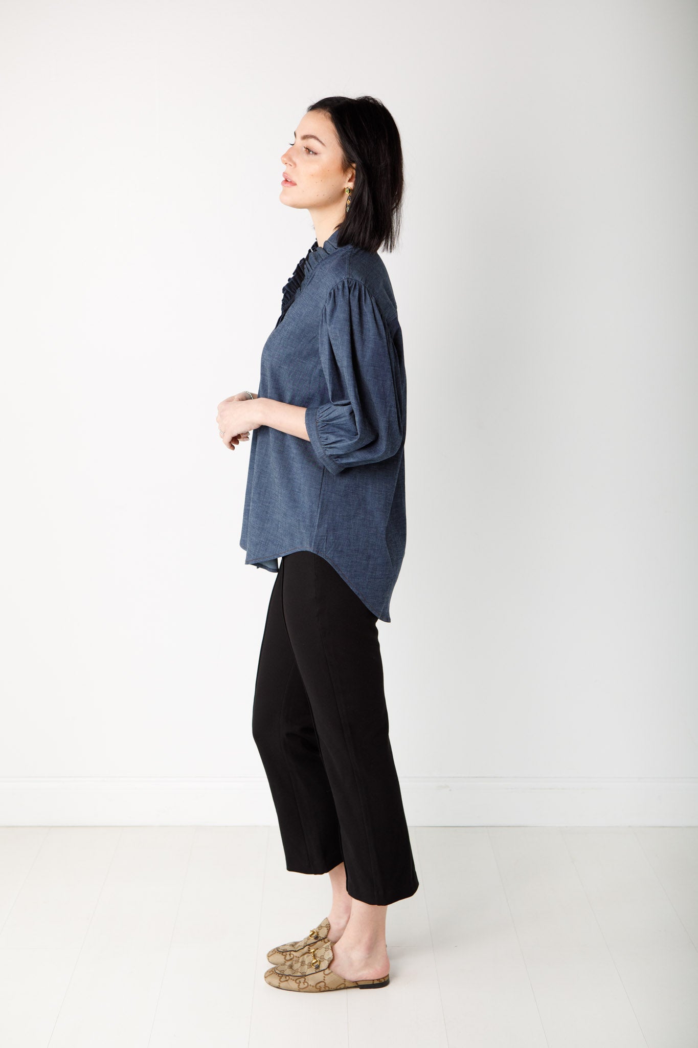 Laura Top-Return Flight Collection-Denim