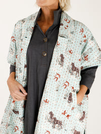 Long Sela Coat- Dogs & Drakes ©