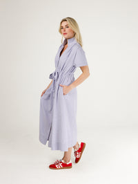 Bria Dress- Seersucker