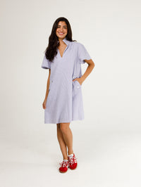 Brooke Dress- Seersucker