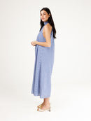 Blythe Dress- Blue and White Gingham