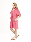 Brooke Dress- Red and White Gingham