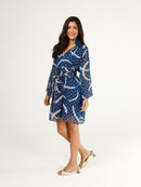 Cece Caftan- Blue Wave Bliss©