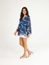 Vicky Top- Blue Wave Bliss ©