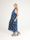 Blythe Dress- Blue Wave Bliss©