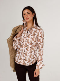 Liz Top in Holly Shae Luxe Oxford™️