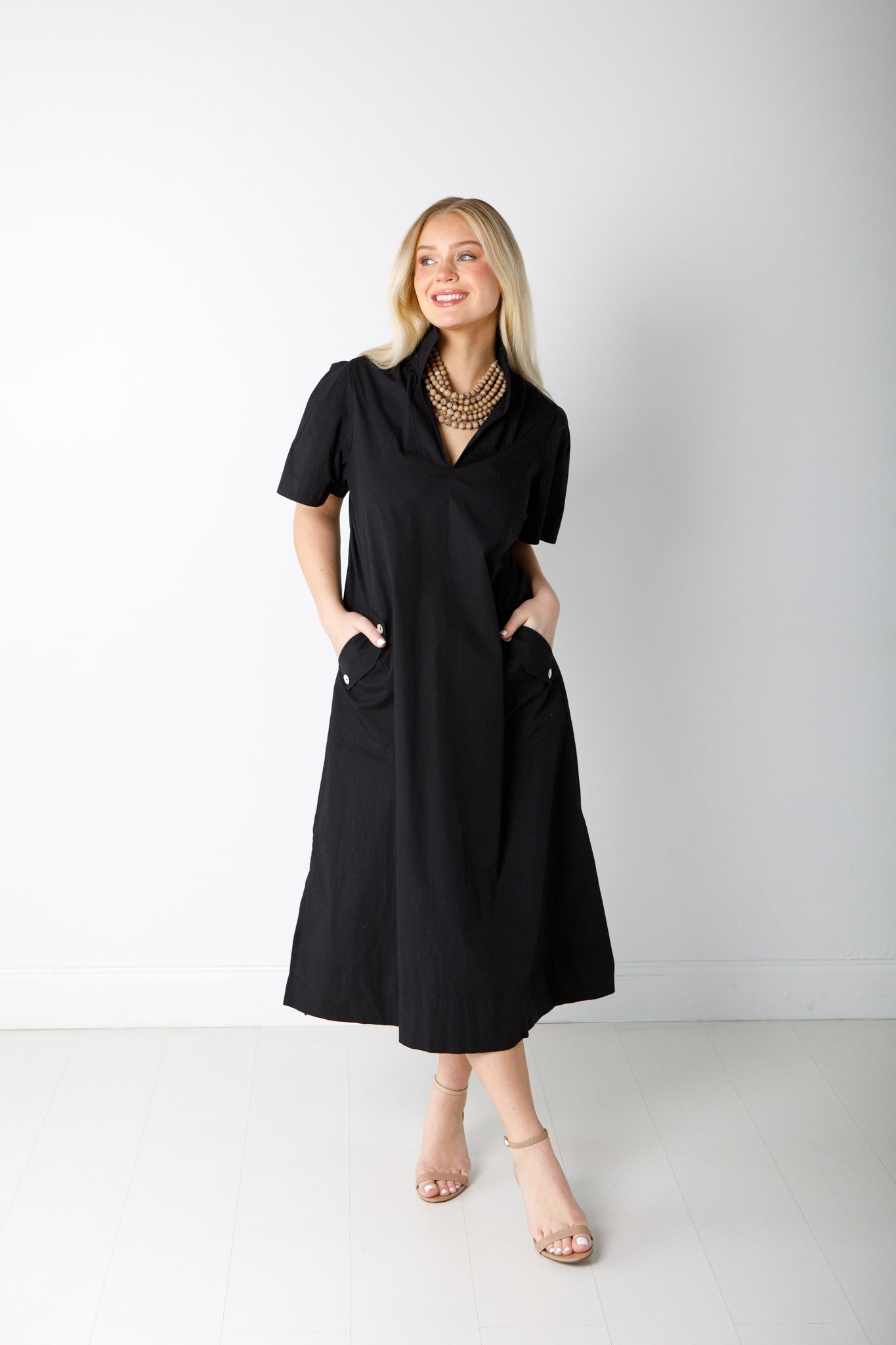 Gretchen Dress-Black