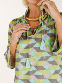 Charlie-Grove Grid Dot Lurex©