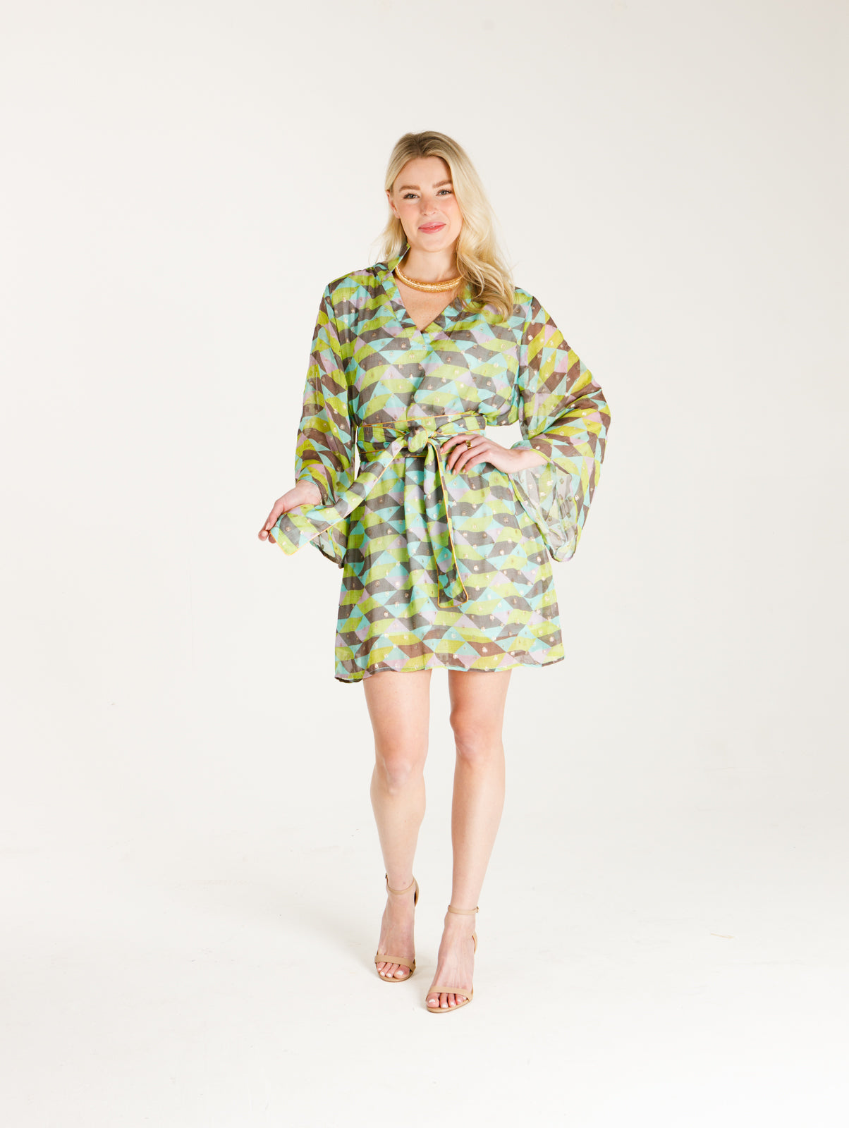 Cece-Grove Grid Dot Lurex©
