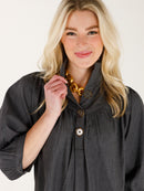 Avie -Black Washed Denim