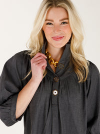 Avie -Black Washed Denim