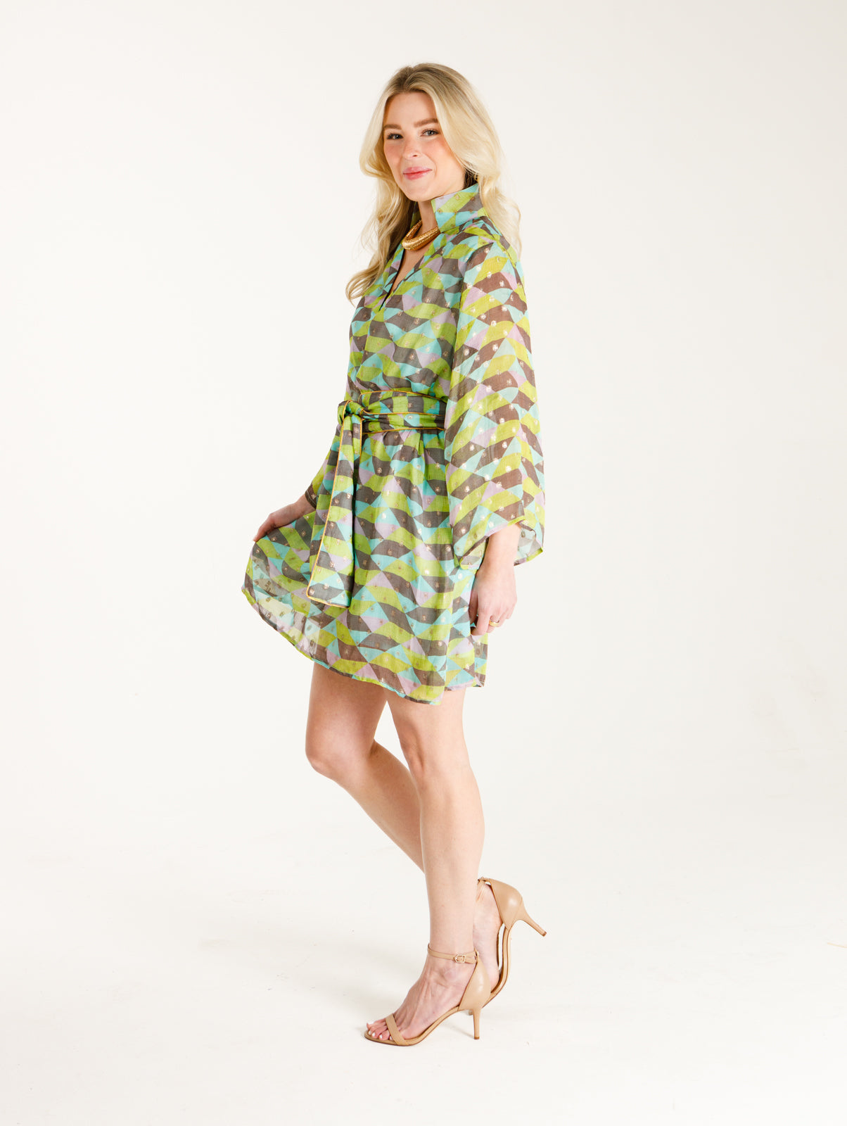 Cece-Grove Grid Dot Lurex©