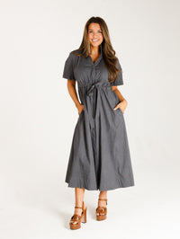 Bria- Black Washed Denim
