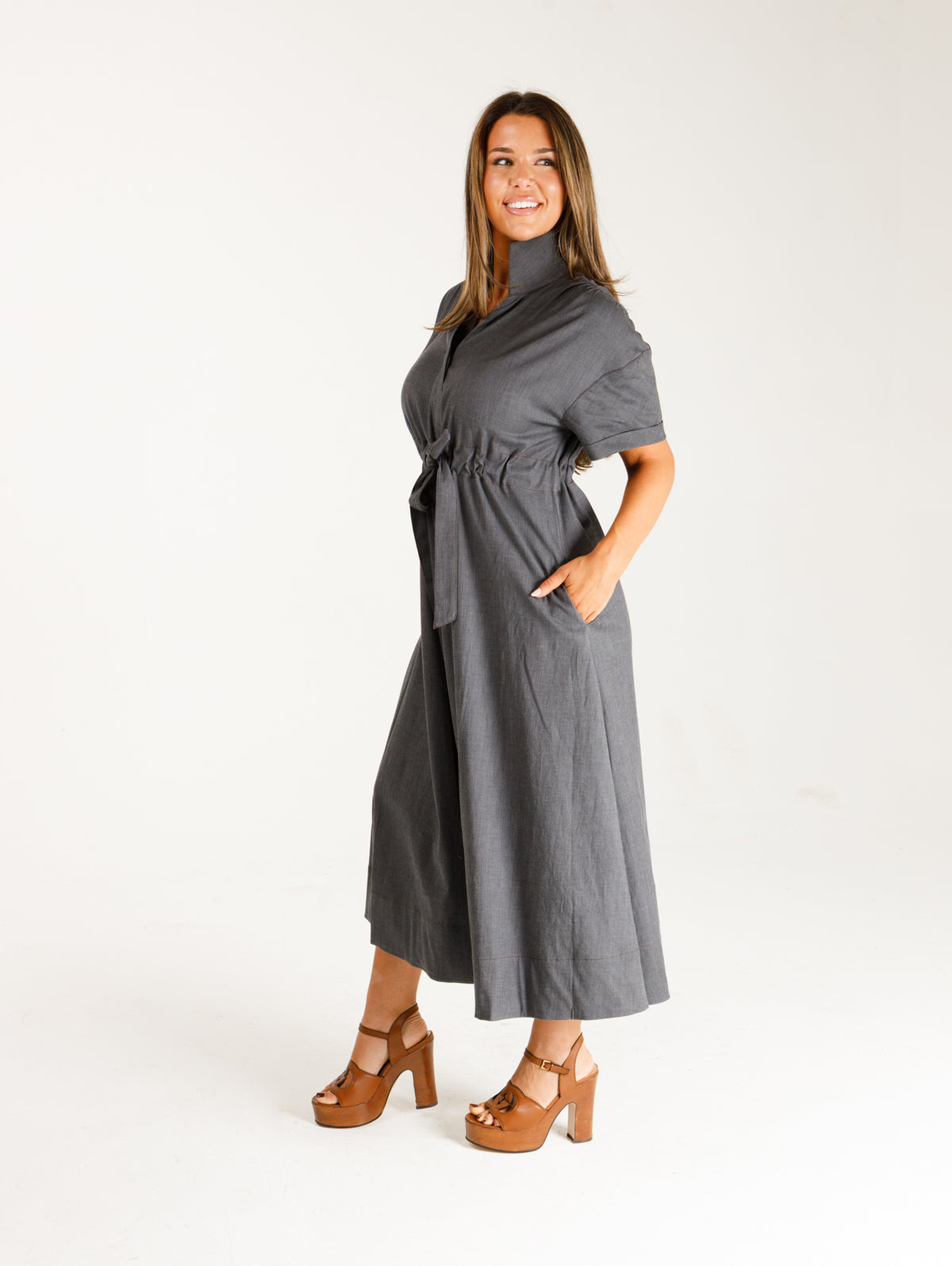 Bria- Black Washed Denim
