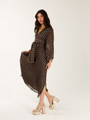 Maria- Chocolate Lurex