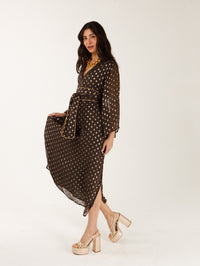 Maria- Chocolate Lurex