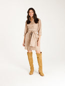 Arden Dress- Tan