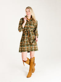 Arden Dress-Field Plaid©