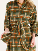 Arden Dress-Field Plaid©