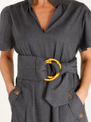 Gretchen- Black Washed Denim