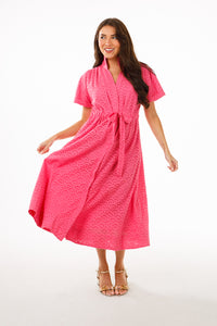 Bria Dress in Eyelet