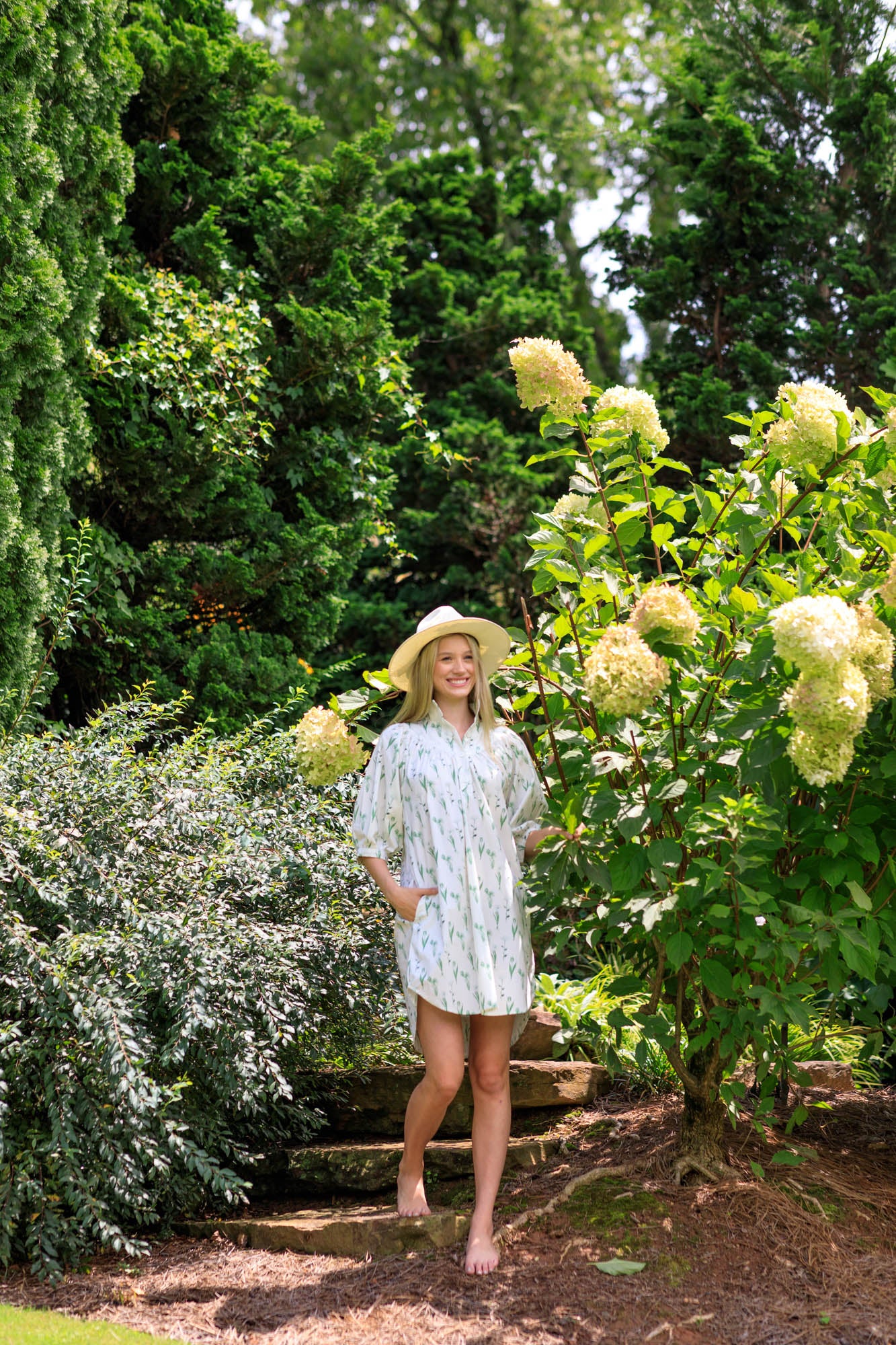 Laney Dress-Botanical Library Collection