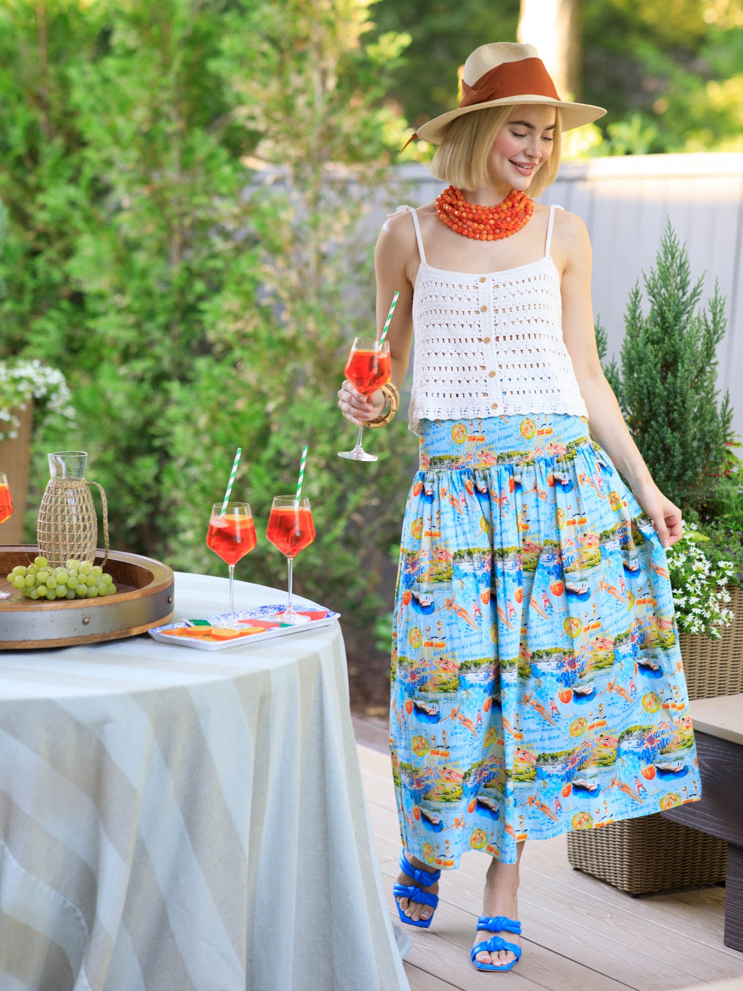 Betsy Skirt/Dress-Italian Summer Collection