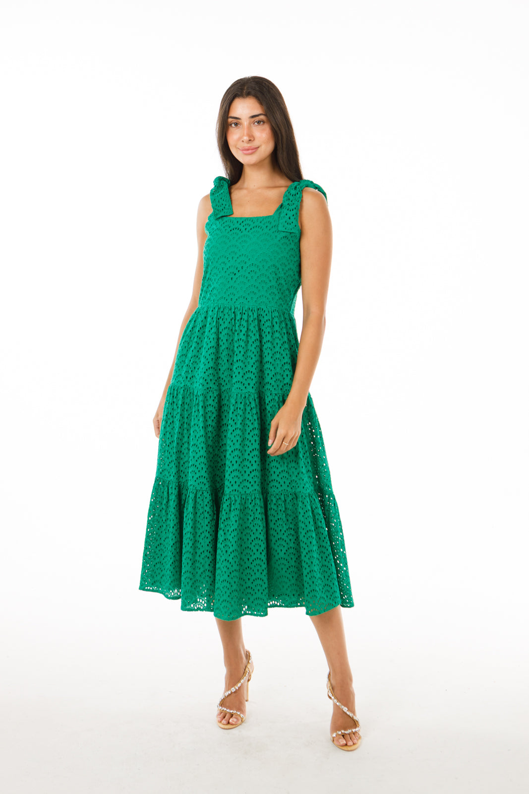 Graysen Dress in Eyelet