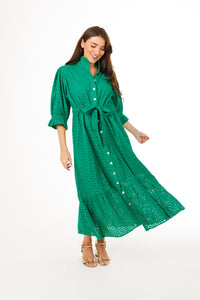 Catherine Dress in Eyelet